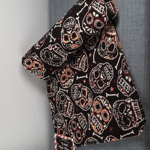 Runner 54" Halloween Farmhouse Dining Table Kitchen Party Decor Sugar Skull NWT